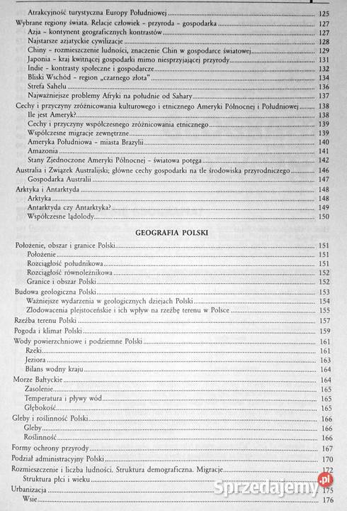 Repetytorium gimnazjalisty Geografia Maria Figa Rok wydania 2014 Chełm sprzedam