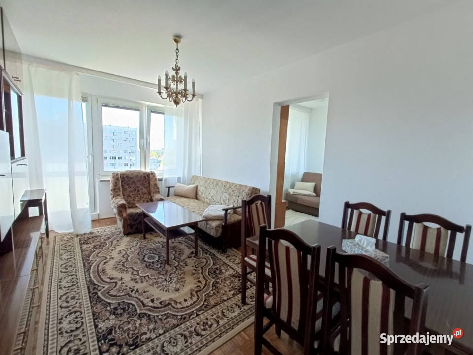Słoneczne 3pok mieszkanie z widokiem na balkon Warszawa