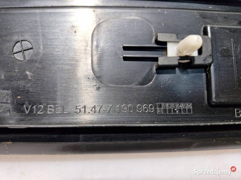 BMW 7 F01 LISTWY NAKŁADKI PROGOWE KOMPLET dolnośląskie