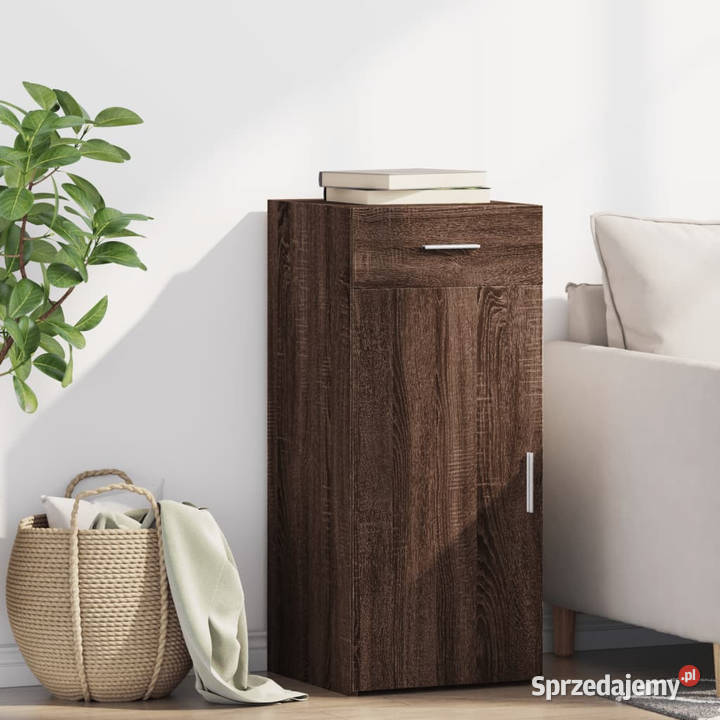 Szafka brązowy dąb 40x425x93 materiał Warszawa
