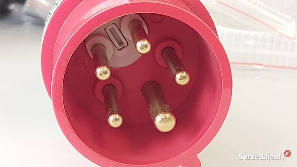 Wtyka siłowa ze zmianą fazy 16A 5B Walther 210 Budownictwo i akcesoria sprzedam
