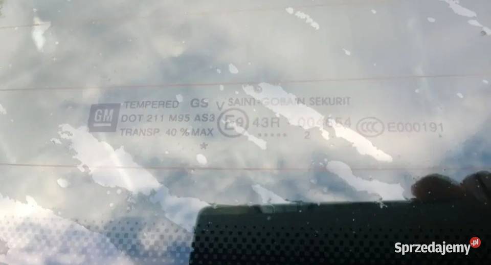 OPEL CORSA D 2012 KOLOR Z22C KLAPA SZYBA TYLNA kujawsko-pomorskie Bydgoszcz