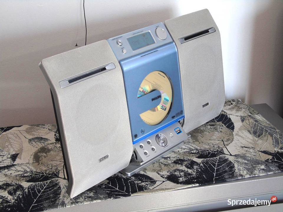 Wieża Philips CD USB mp3 kolumny sprawna DOSTAWA sprzedam
