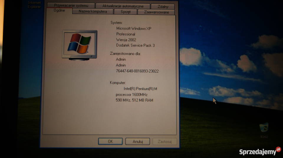 Notebook IBMLenovo ThinkPad T41 Bydgoszcz