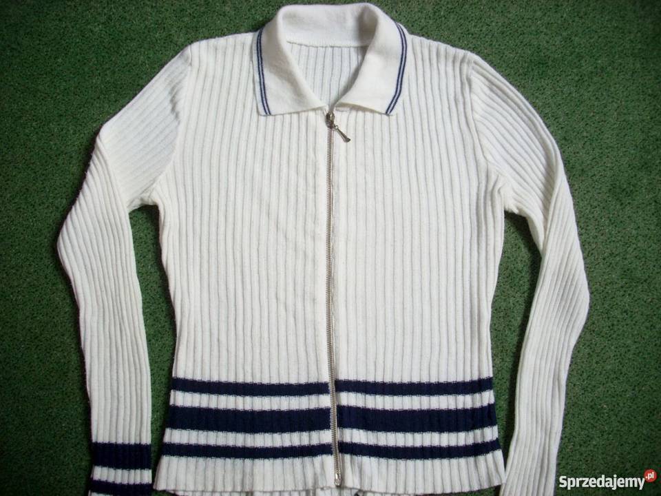 Sweter Sweterek na Zamek Paski 36 S Rozmiar 36(S) Nowy Sącz