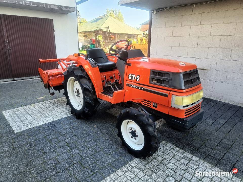 Kubota GT3 Ciągnik Japoński z glebogryzarką małopolskie Trzebinia