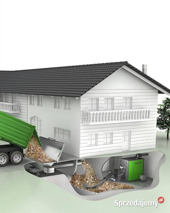 Piec na trociny zrębki wióry MDF HDF biomasa Kożuchów