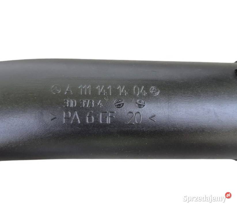 RURA PRZEWÓD POWIETRZA INTERCOOLERA MERCEDES osobowe Przewody powietrza Działoszyce