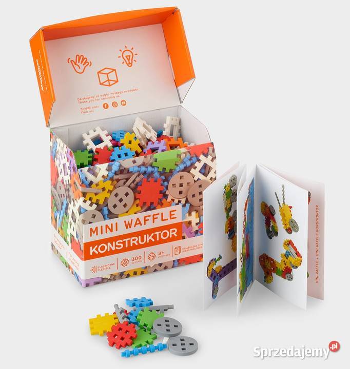Klocki konstrukcyjne mini wafle 500sztuk Świdnica sprzedam
