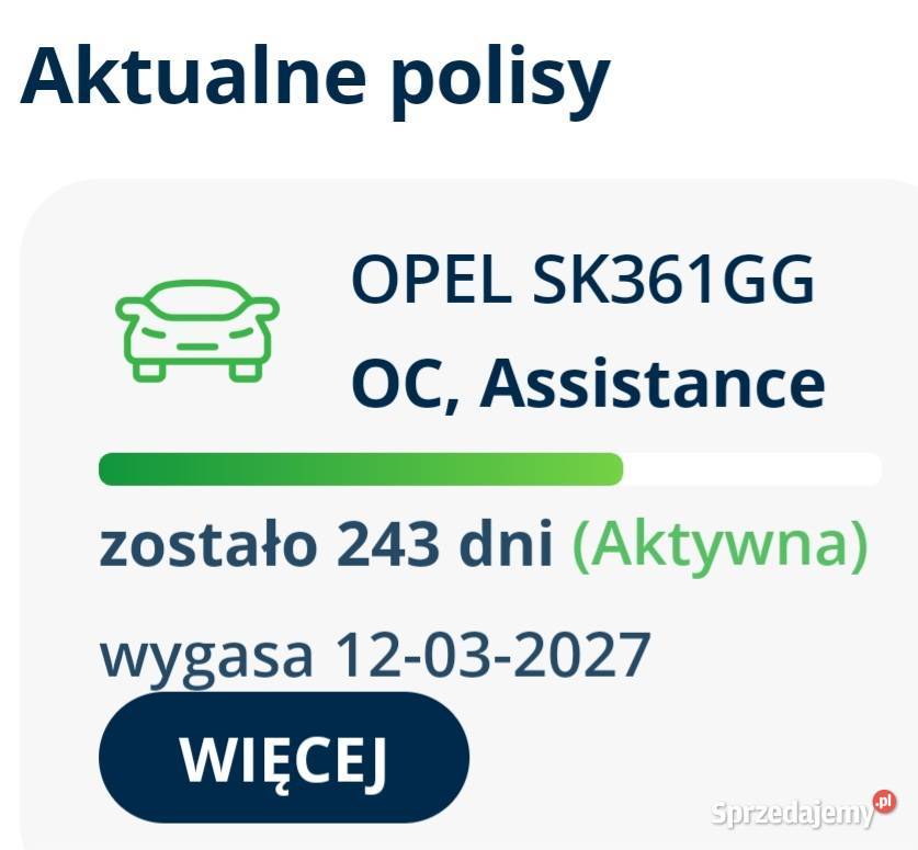 Opel 2012r Corsa 12 16V 86 Kutno