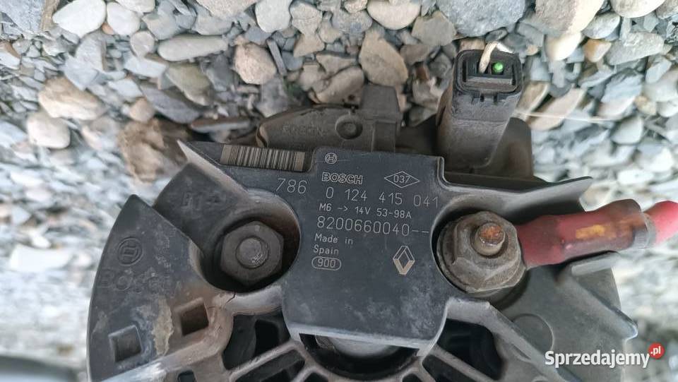 Alternator Dacia Renault 14 B 0124415041 Radłów sprzedam