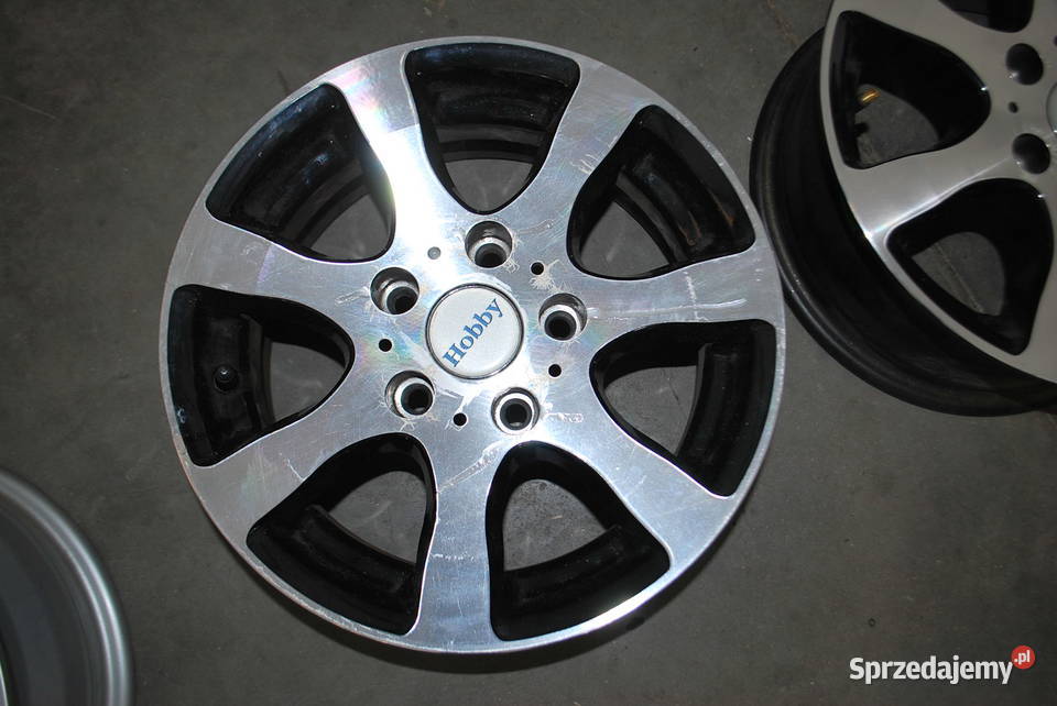 FELGA HOBBY ALUMINIUM R14 5 ŚR ET30 LK112 VAT marża Grzebowilk sprzedam
