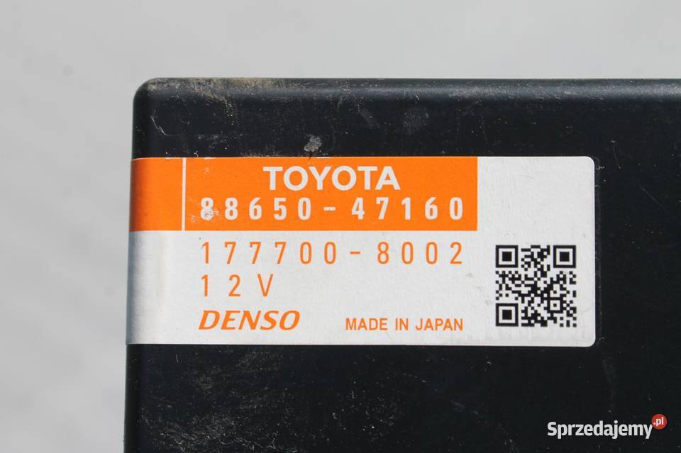MODUŁ KLIMATYZACJI PRIUS 3 III 8865047160
