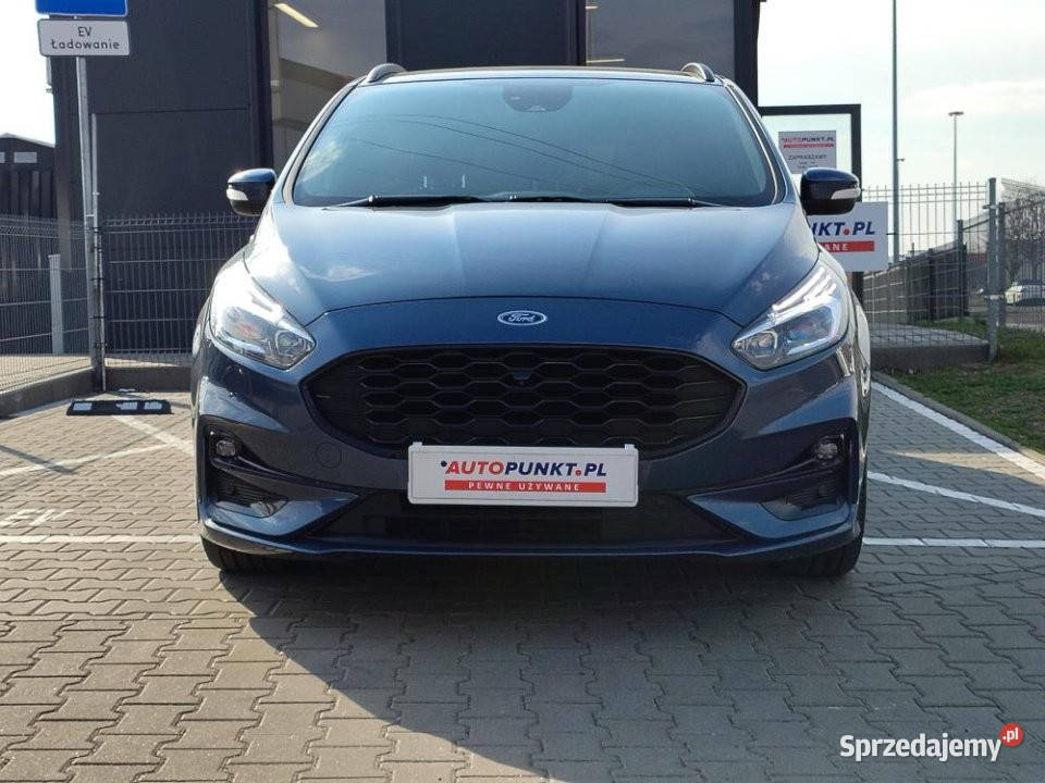 FORD S 2022r Alcantara Automat BLIS Kamera FV23 Samochody osobowe Poznań