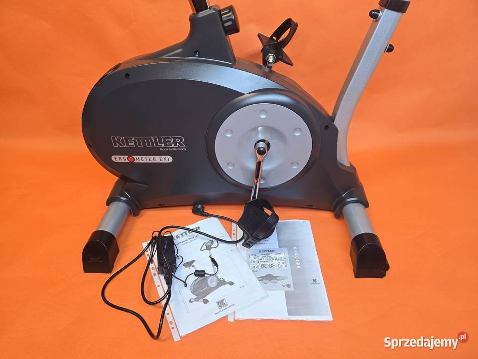 MOCNY ROWER KETTLER EX1 TRENINGOWY Sprzęt do ćwiczeń Ostrzeszów