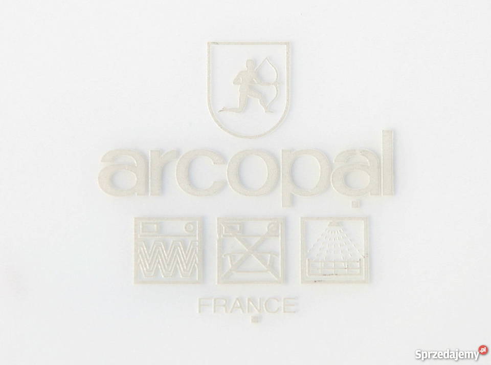 Talerze głębokie arcopla 6 wielokolorowy Warszawa