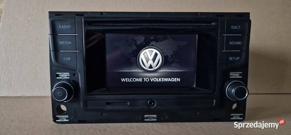 VW GOLF VII RADIO NAWIGACJA 510035867 Nawigacje fabryczne Trzciel