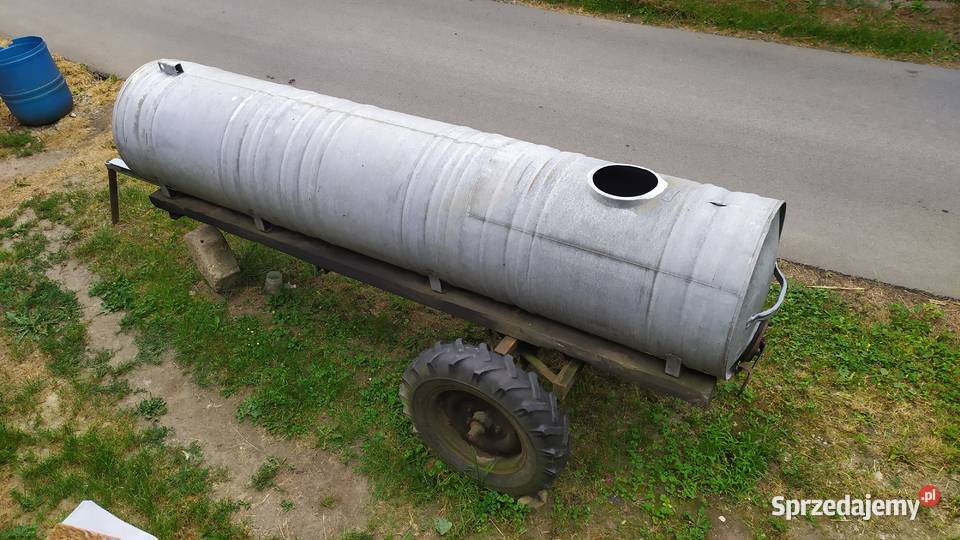 Przyczepka beczka na wodę 1000 l Zbiorniki Haczów