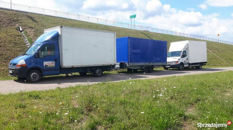 Przeprowadzki transport auto z windą Sulejówek