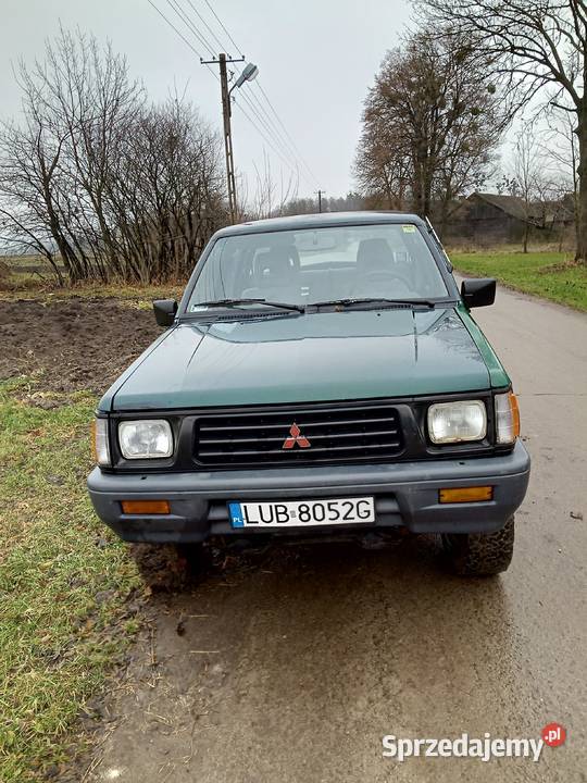 Mitsubishi L200 prawdziwy Japoński pickup lubelskie Biskupie