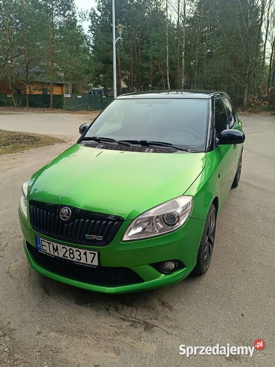 Skoda fabia 2 vrs dsg benzyna benzyna Motoryzacja