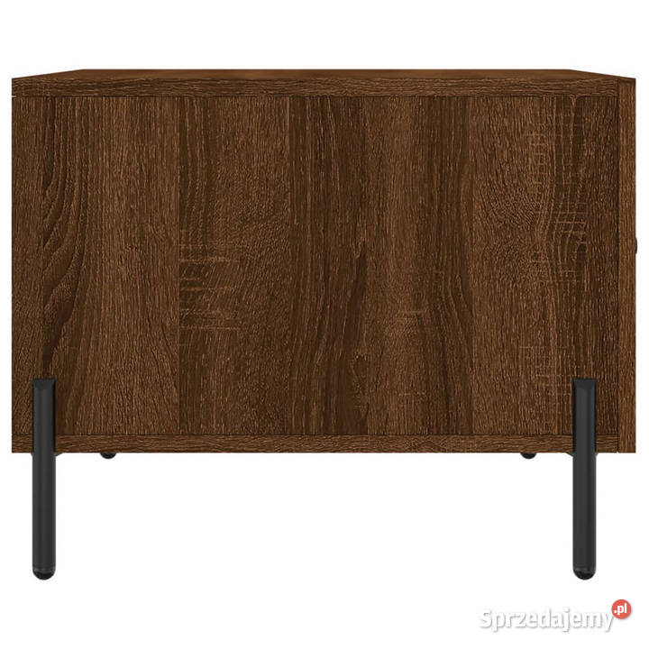 Stoliki kawowe 2 brązowy dąb 50x50x40 WM829427
