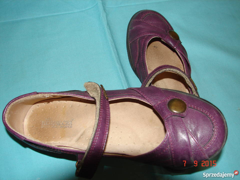 Buty pantofelki baleriny Kornecki 34 fiolet Ełk