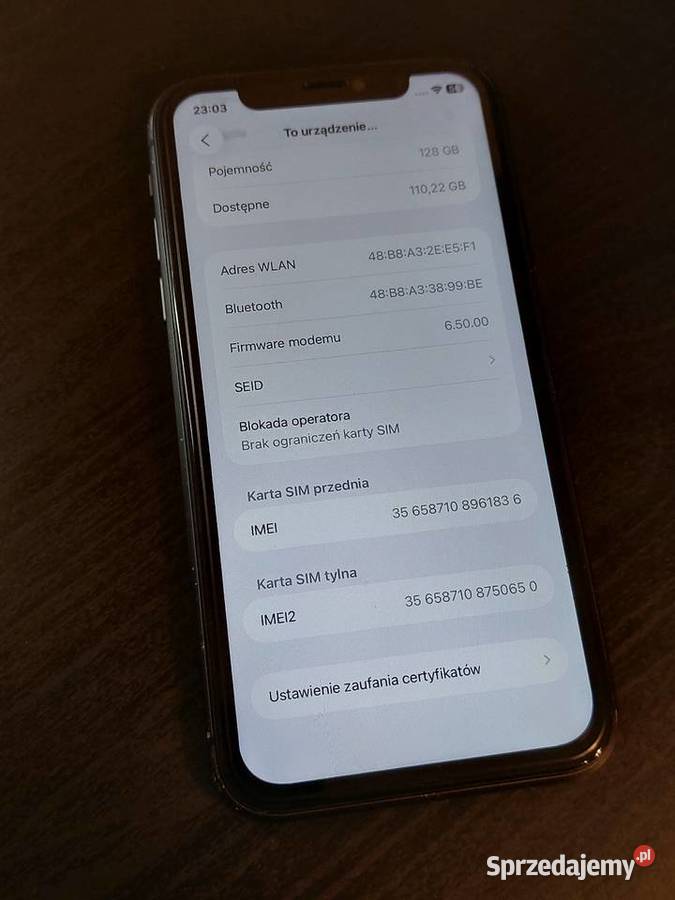 iPhone 11 128GB 81 baterii plecki Warszawa sprzedam