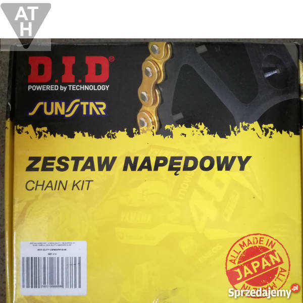 ZESTAW NAPĘDOWY KAWASAKI KTM EXCF3 DID520NZ Mrągowo