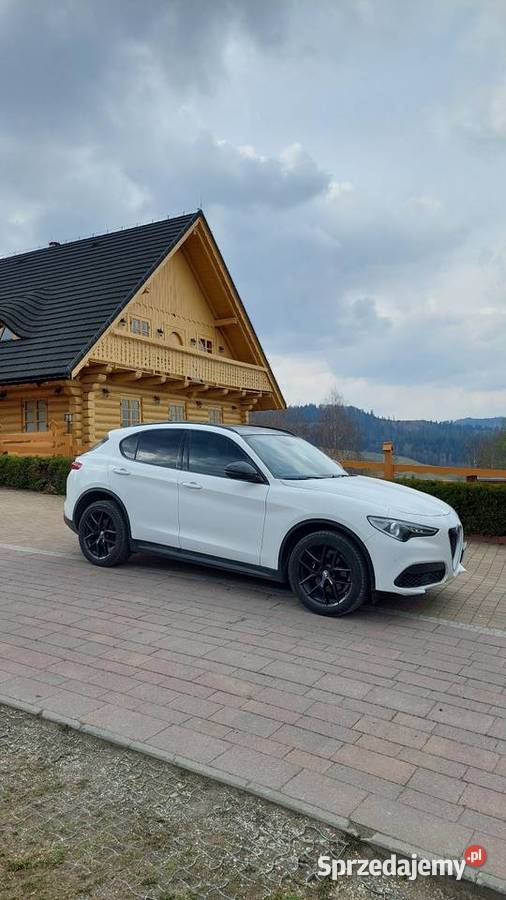 Alfa Romeo Stelvio 20 280 4x4 BLACK EDITION łopatki zmiany biegów Warszawa