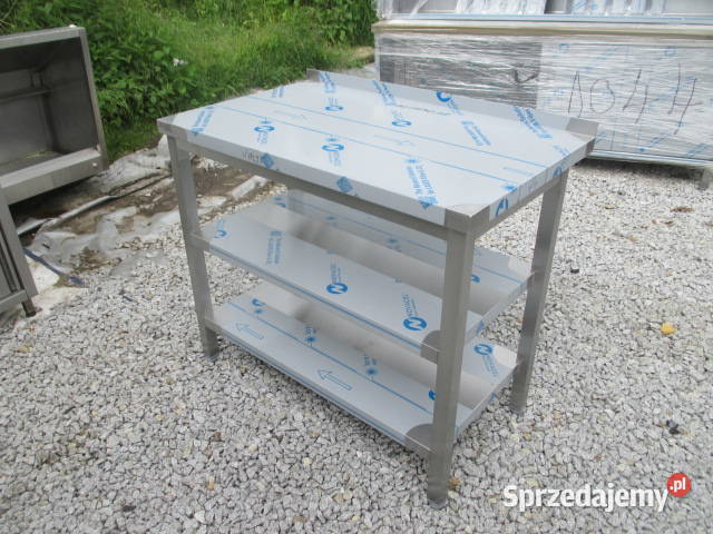 Stół Gastronomiczny Z 2 Półkami 1006085 NOWY Ostrów Wielkopolski sprzedam