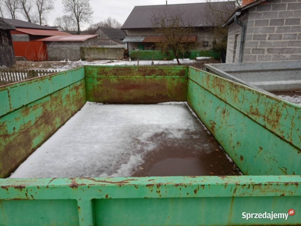 Przyczepa rolnicza przyczepa sztywna przyczepa Łysiny