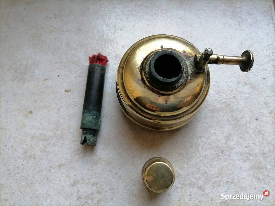 Stary mosiężny podgrzewacz SPRAWNE Kraków