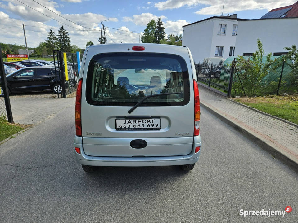 Renault Kangoo Opłacony Zdrowy Zadbany Kombi Kisielice