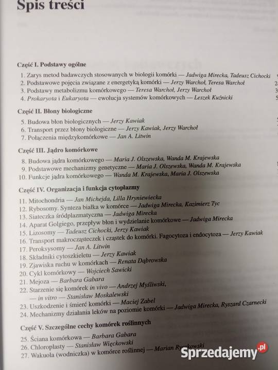 Podstawy cytofizjologii medycyna kolekcjonerskie Warszawa