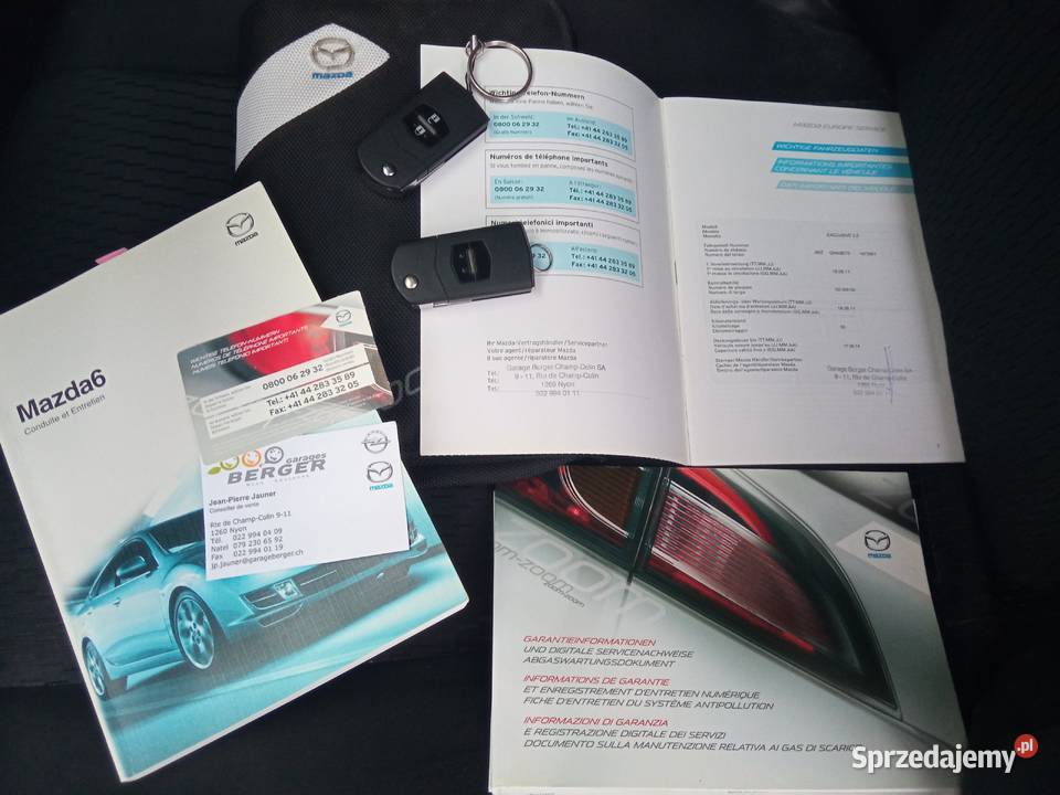 Mazda 6 20 Exclusive Activematic Szwajcaria podlaskie Mońki