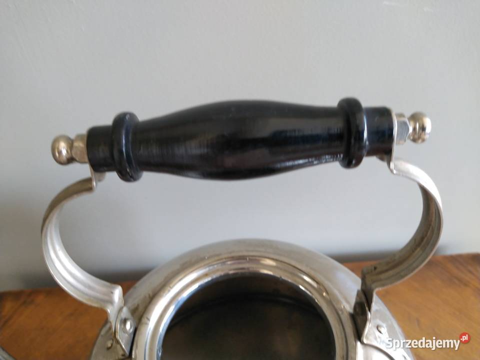 Czajnik elektryczny niklowany vintage PRL