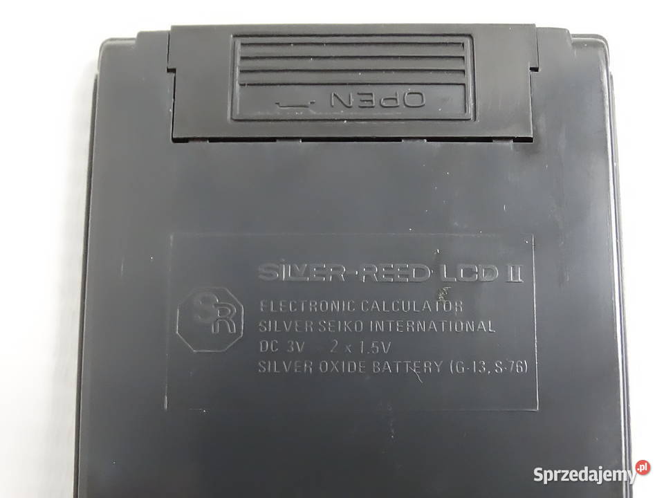 Kalkulator Vintage SilverReed LCD II Biłgoraj