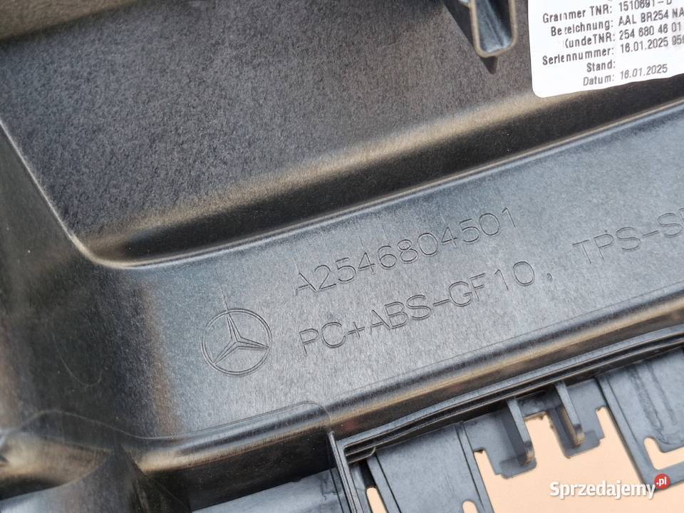 MERCEDES GLC W254 X254 PODŁOKIETNIK TUNELU Bieleń