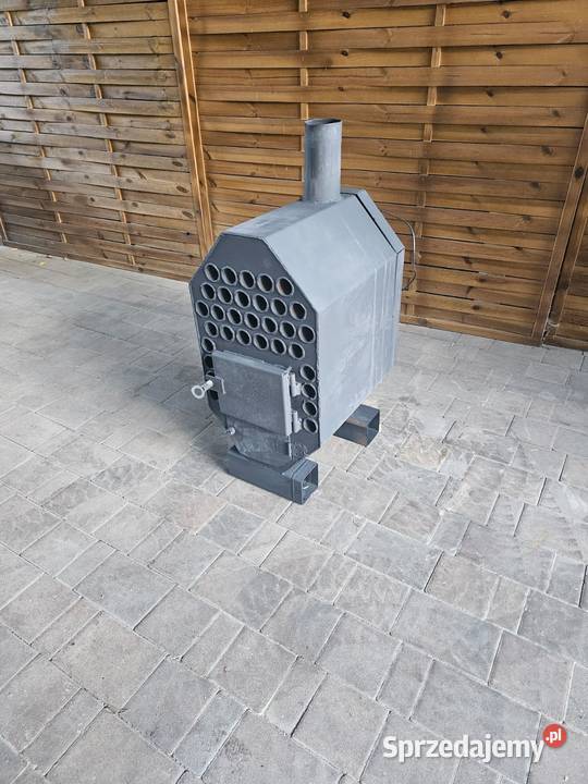 Turbo piec nadmuchowy 25 kW warsztat hala Radomsko