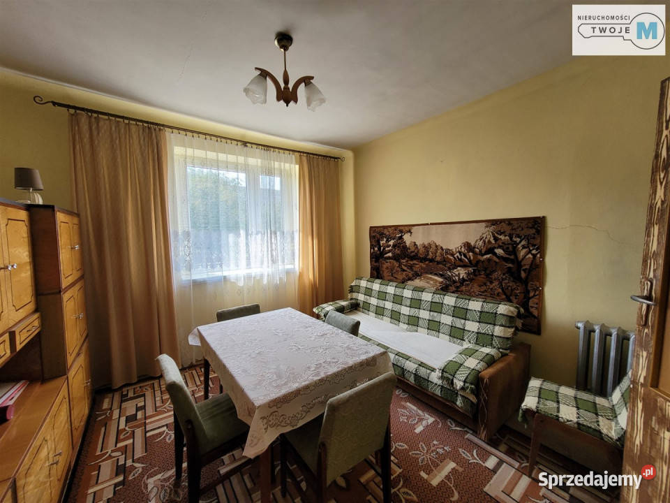 sprzedaży domu wolnostojącego Chmielnik 65m2 Rok budowy 1970