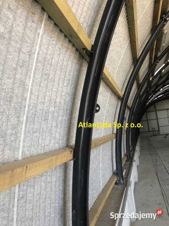 Hala Łukowa Stalowa przęsło łukowe wiata garaż łódzkie Konstantynów Łódzki