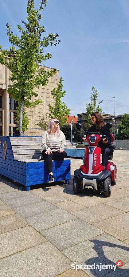 Wózek elektryczny czterokołowy ELECTRORIDE FASTI Motoryzacja
