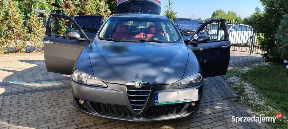 Alfa Romeo 20 150 Czerwone grzane skóry Wałdowo Szlacheckie
