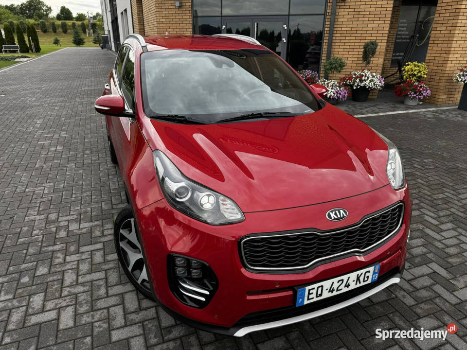 Kia Sportage GTline Kamera cof SKÓRA LEDY GPS kurtyny powietrzne