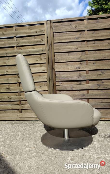 Fotel NATUZZI obrotowy wygodny elegancki Warszawa sprzedam
