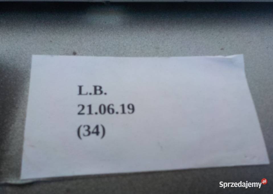BLENDA KLAPY NAKŁADKA TYŁ FORD GALAXY 15 Karoseria Nowy Tomyśl sprzedam