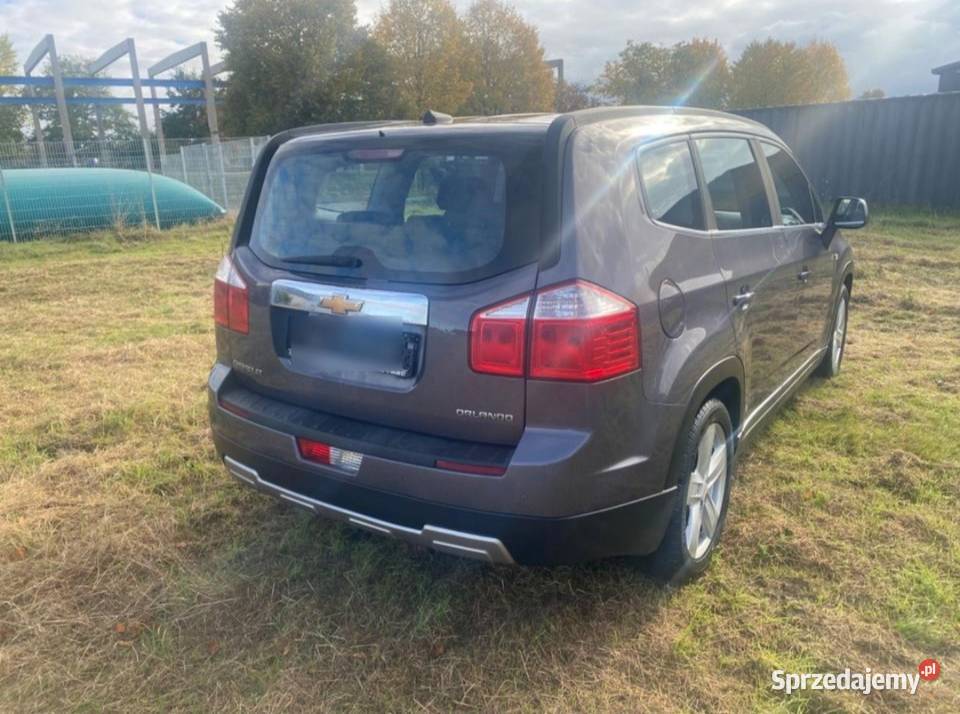 Chevrolet Orlando 18 Benzyna 7 miejsc Niemiec wielkopolskie Turek sprzedam