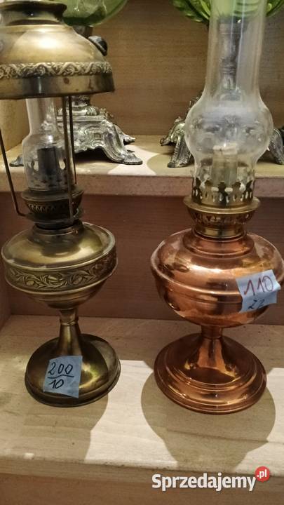 lampy naftowe kolekcja z francji Fałków