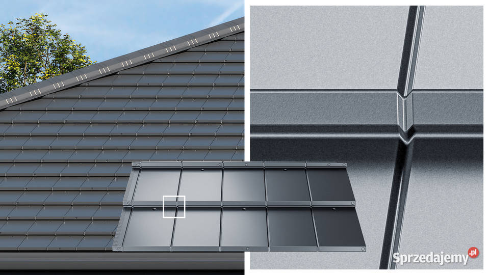 Szwedzka płaska blachodachówka modułowa GARDA Zawoja sprzedam